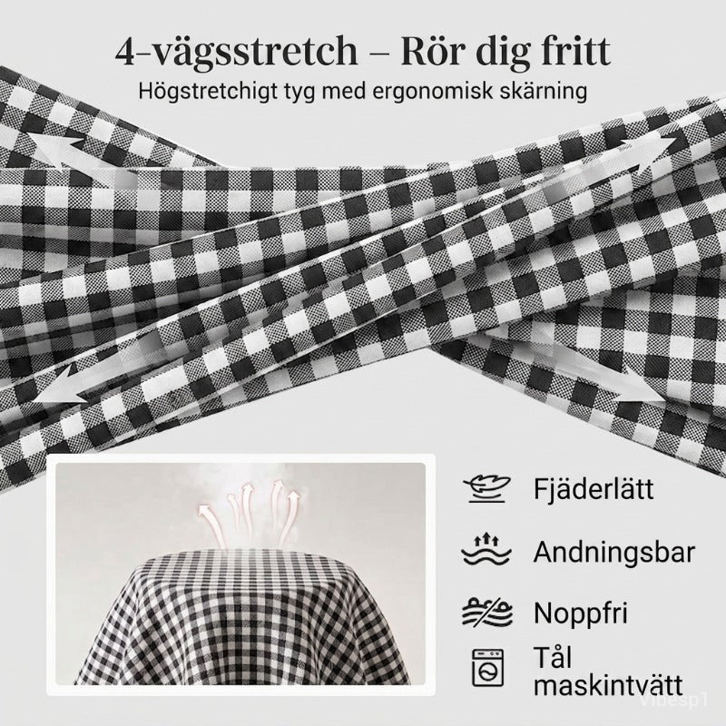 Elena™ – Caprihose aus Baumwoll-Leinen mit Kordelzug