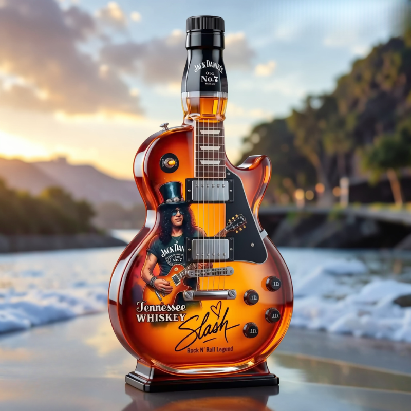 GuitarDecanter™ – Hochwertiger, gitarreninspirierter Dekanter für Sammler