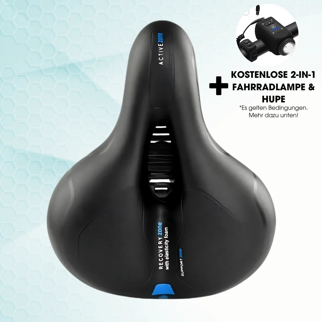 CloudSaddle® – Geniessen Sie längere, schmerzfreie Velofahrten
