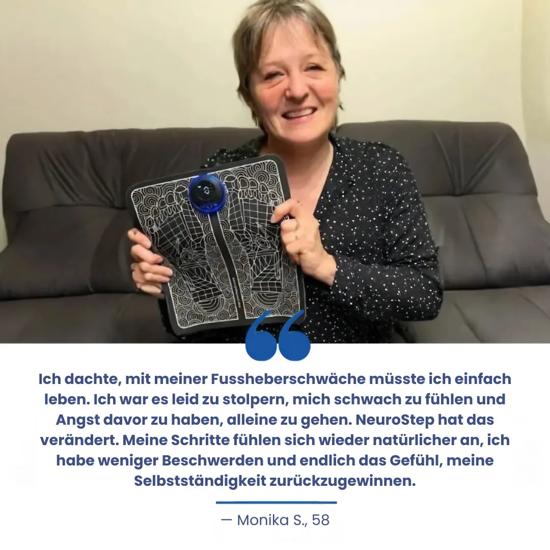 NeuroStep™ – Fussheberschwäche zu Hause behandeln