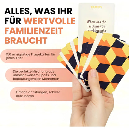 Tales™ – Familien-Erinnerungskartenspiel mit 150 Gesprächskarten für jedes Alter