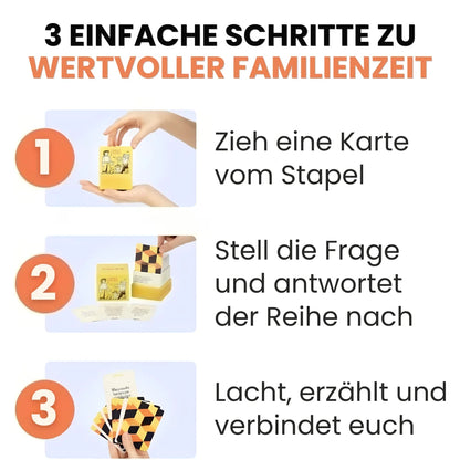 Tales™ – Familien-Erinnerungskartenspiel mit 150 Gesprächskarten für jedes Alter