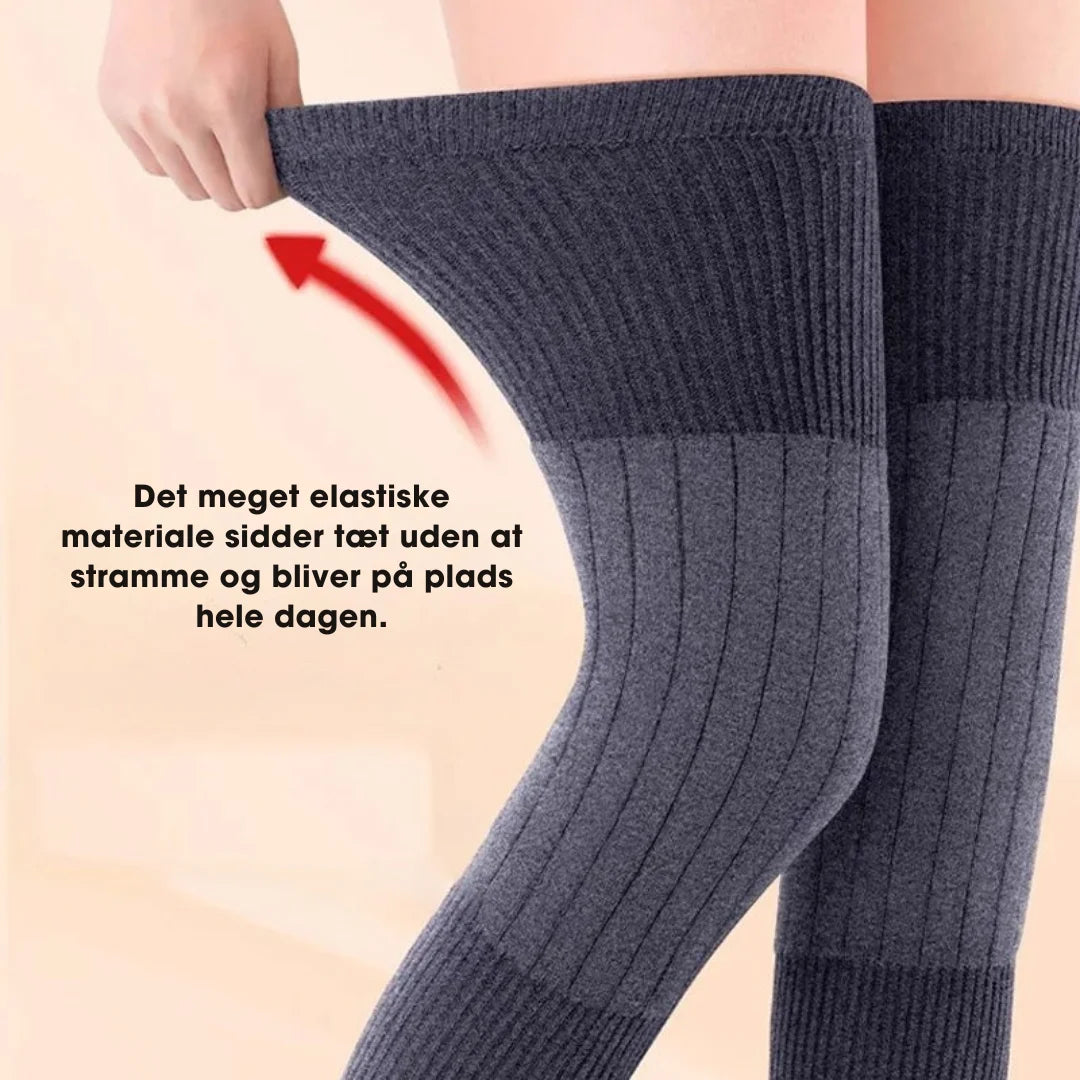 ThermaKnee™ – Varme, elastiske lange knæbeskyttere