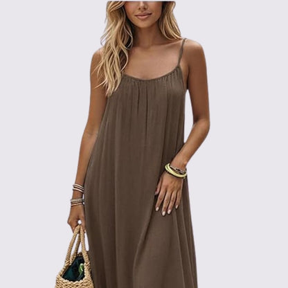 Nuance – Kleid mit offenem Rücken