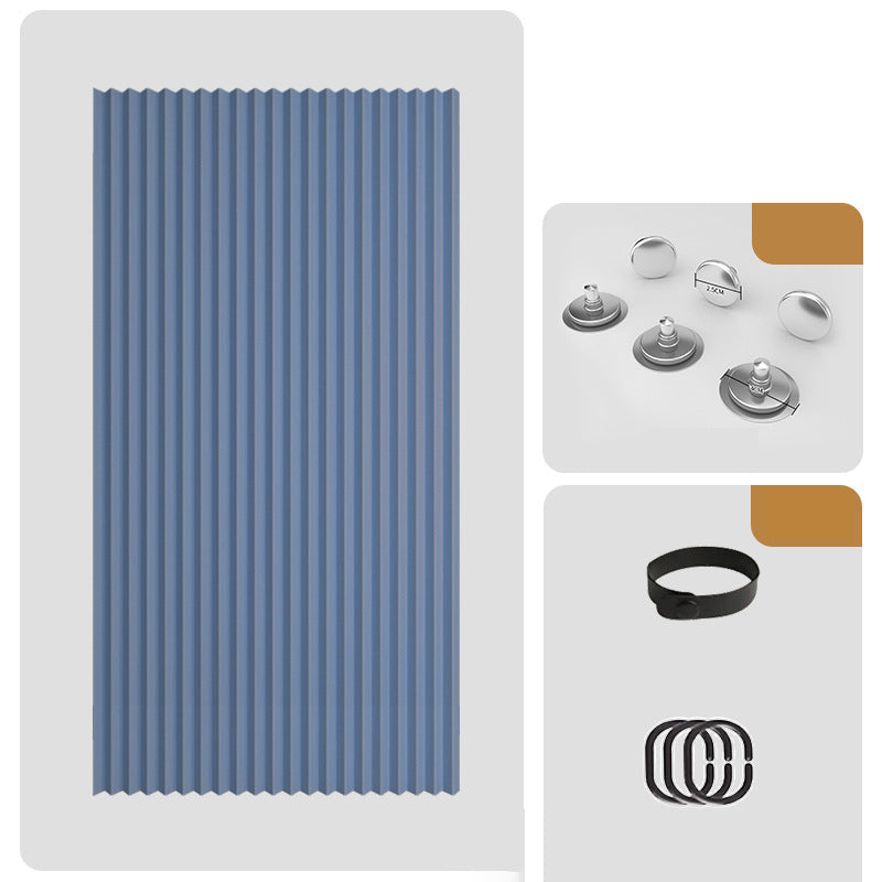 Magnetischer Faltvorhang – ohne Bohren