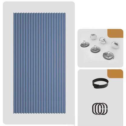 Magnetischer Faltvorhang – ohne Bohren